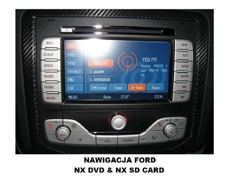 Polskie menu lektor nawigacja mapa Ford NX DVD NX SD MONDEO KUGA Łódź