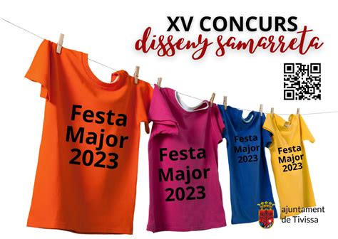 Xv Concurs De Disseny De La Samarreta De La Festa Major Ajuntament De