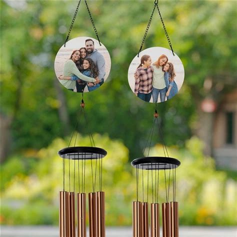 Personalized Photo Wind Chimes