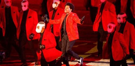 The Weeknd brings 'blinding lights', bandaged dancers to Super Bowl