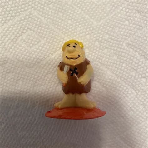 Vintage Hanna Barbera The Flintstones Barney Rubble Pvc Artoy Figure 2