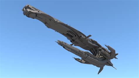 ArtStation - Sci Fi Alien spaceship. | Resources