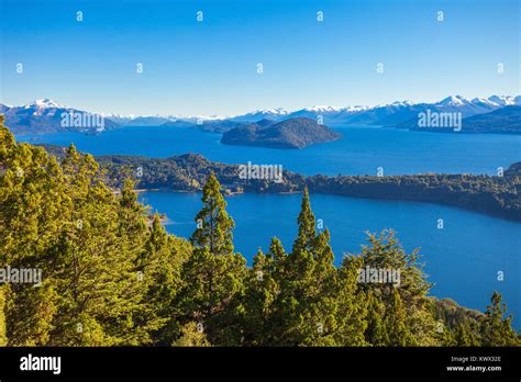 Nahuel Huapi National Park Aerial View From The Cerro Campanario