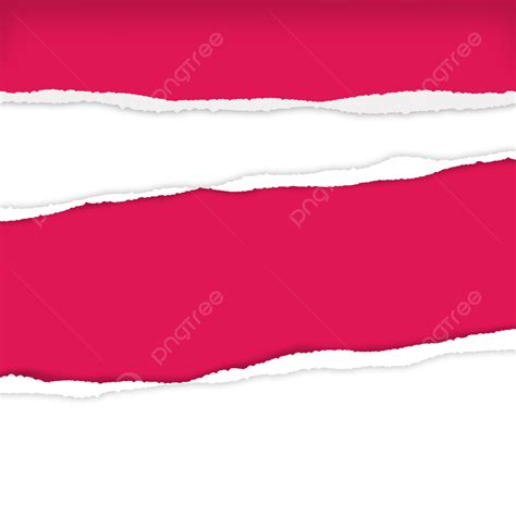 Diseño De Marco De Papel Rasgado Rosa Png Papel Rasgado Rasgado De Papel Borde De Papel