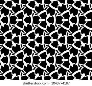 Black White Geometric Seamless Pattern Background Stock Vector (Royalty Free) 2055583055 ...