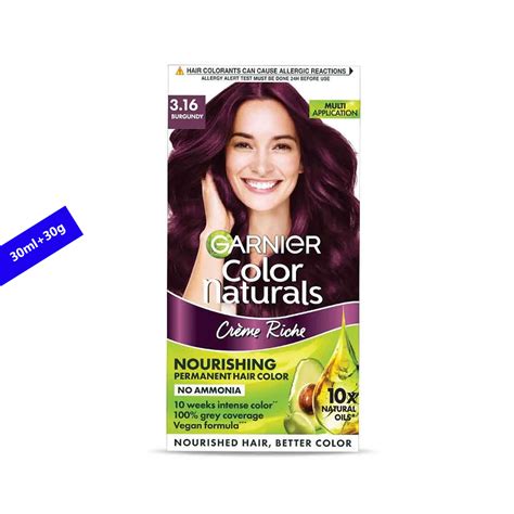 Garnier Color Naturals Nourishing Permanent Hair Colour Cream