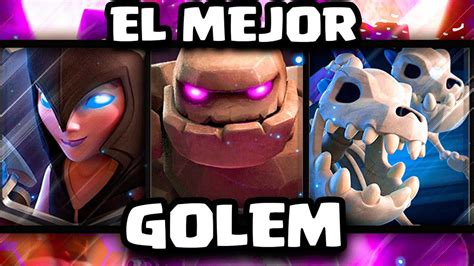 EL MAZO MÁS FUERTE de GOLEM para SUBIR COPAS 6100 DrekzeNN Clash