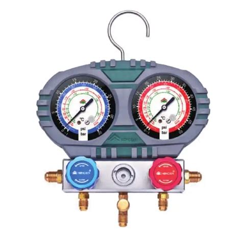 Hongsen ชดเกจแมนโฟลด R32 ชดเครองมอ Hvac R410a สารทำความเยน