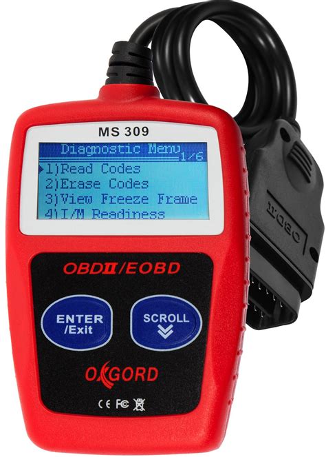 OxGord OBD II Engine Scanner Tool MS309 Direct Scan And Read Out