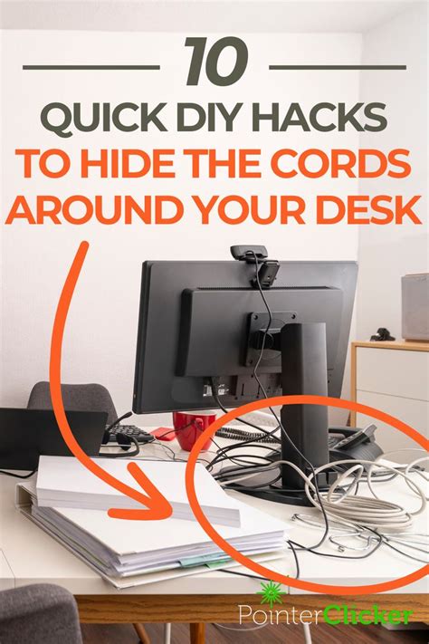 Diy Desk Cable Managmenet Hacks To Hide Cords For A Cleaner