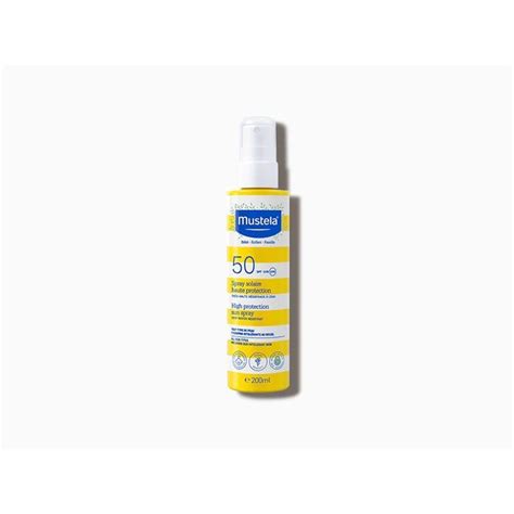 Buy Mustela High Protection Sun Spray SPF50 200Ml Online Now!!