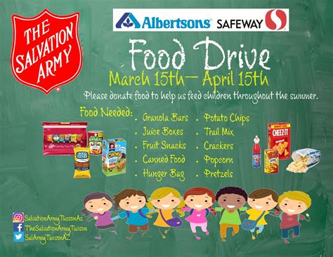 Tucsons Salvation Army Starts Food Drive To Feed Kids For Summer