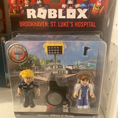 Roblox Toys Roblox Action Collection Brookhaven St Lukes Hospital