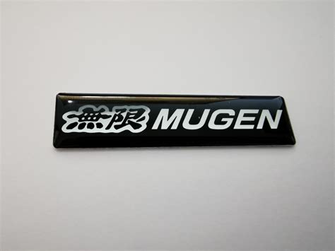 Mugen Logo Sticker (2pcs), Car Accessories, Accessories on Carousell