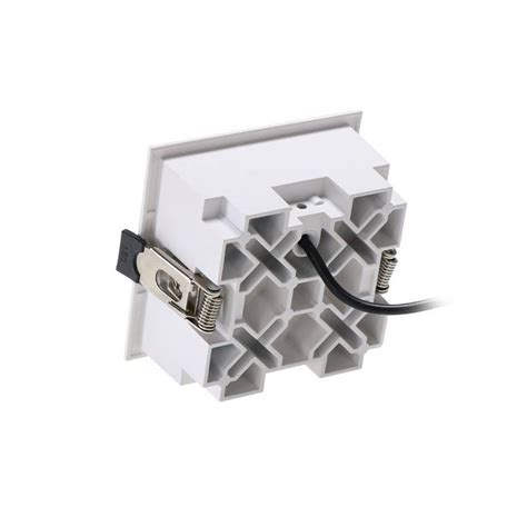 DOWNLIGHT LED EMPOTRADO VIENA CUADRADO 4 FOCOS 16W UGR 17 3000K