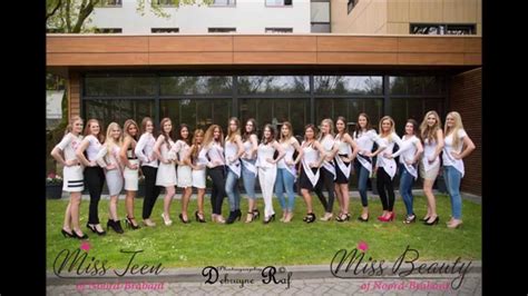 Miss Teen Miss Beauty Of Noord Brabant En Zeeland Compilatie