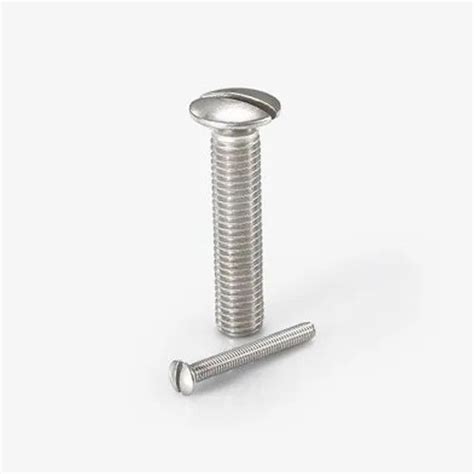 Stainless Steel Round Slotted Raised Countersunk Head Screws At Rs 85