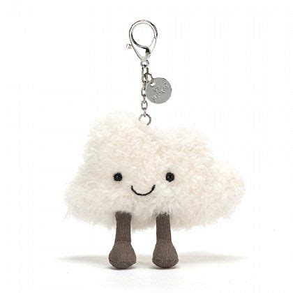 Cloud Bag Super Kawaii Metal Tags Jellycat Cute Plush Bag Charm