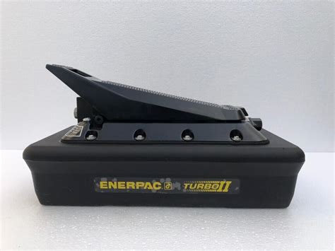 Enerpac Patg N Turbo Air Driven Hydraulic Foot Pump Bar New