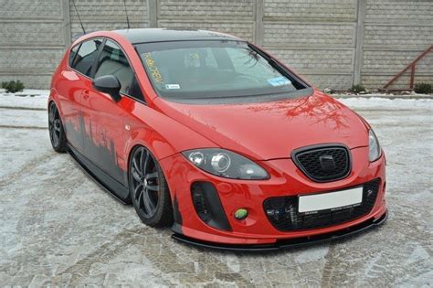 Front Splitter Seat Leon Mk Ms Design Carbon Look Our Offer Seat