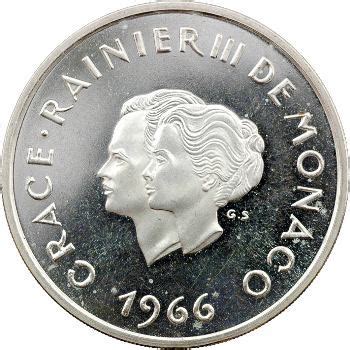 Monaco Rainier III 10 Francs Flan Bruni 1966 Paris INumis