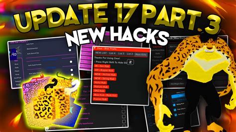 Update 17 Part 3 Roblox Blox Fruits Script Gui Auto Farm Devil