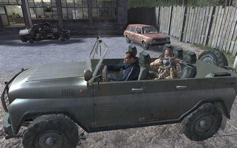 Image - Victor Zakhaev driving a jeep COD4.png | Call of Duty Wiki ...