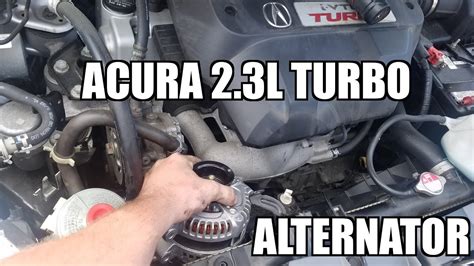 Acura Rdx Alternator Replacement How To Youtube