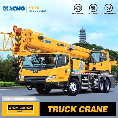 Xcmg Factory Xct L Ton Hydraulic Folding Truck With Loading Crane