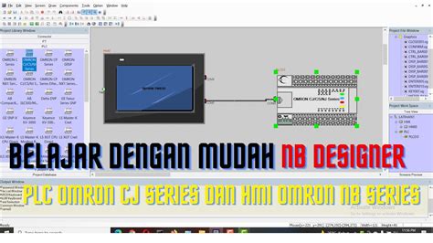 Menghubungkan Hmi Omron Nb Series Dengan Plc Omron Cj Series