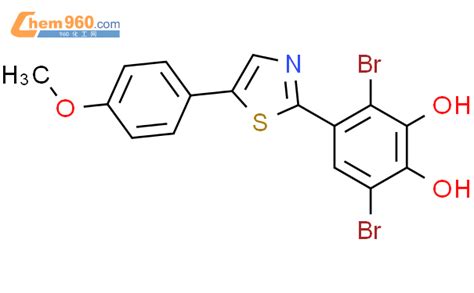 409125 53 7 1 2 Benzenediol 3 6 Dibromo 4 5 4 Methoxyphenyl 2