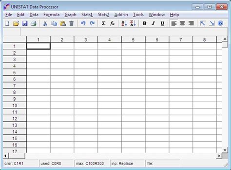 Unistat Statistics Software | Modes of Running UNISTAT