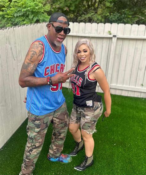 Dennis Rodman Gets Tattoo Of His Face Next To Girlfriend Yella Yellas