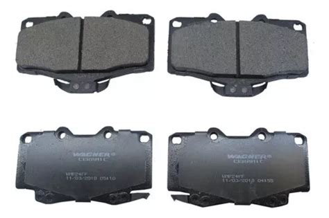 Balatas Delanteras Toyota Pick Up 1989 1990 1991 Wagner Envío gratis