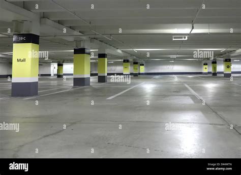 Mall Underground Parking Lot