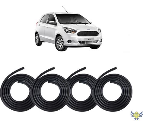 Kit Borracha De Porta Do Ford Ka 2014 2015 2016 2017 2018 Frete grátis