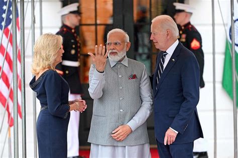 Indias Modi Starts Washington Visit To Build Biden Us Ties