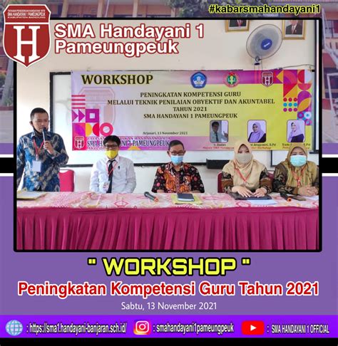 Workshop Peningkatan Kompetensi Guru Melalui Teknik Penilaian Obyektif