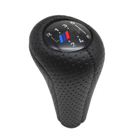 Faroechi Real Leather Speed Car Shift Stick Lever For Bmw E E