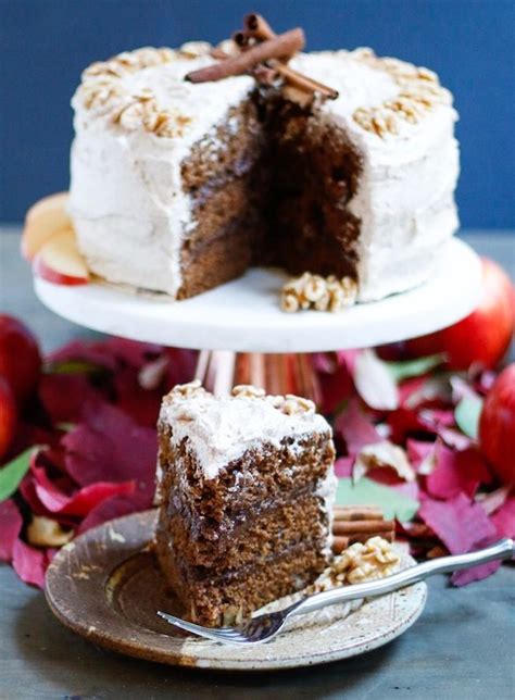 Molasses Spice Cake With Brown Sugar Cinnamon Buttercream Vegan