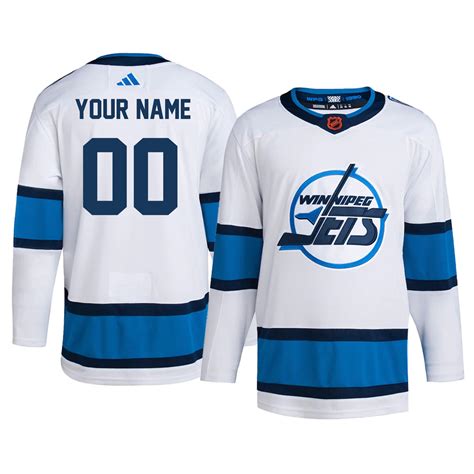 Custom Winnipeg Jets White Ccm Jersey Heretro