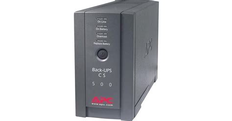 Apc Back Ups Cs 500 6 Outlet Backup And Surge Protector