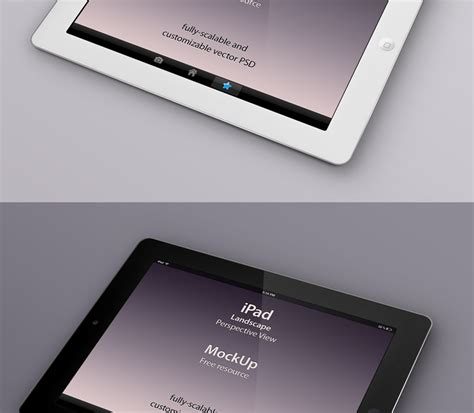 IPad Air Psd Vector Mockup Pixeden Club