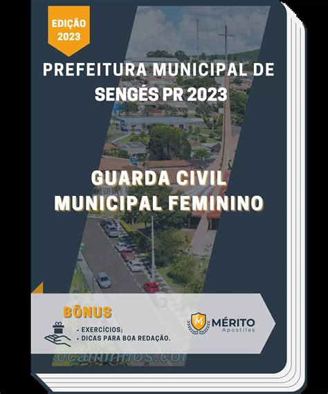 Apostila Guarda Civil Municipal Feminino Prefeitura De Seng S Pr