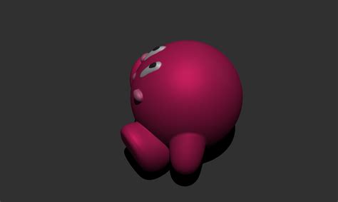 Stl File Kirby・3d Printing Model To Download・cults