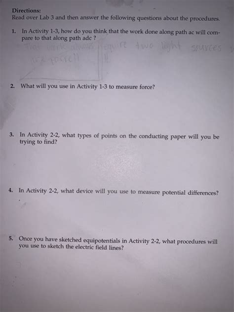 Name Date 1 PRE LAB PREPARATION SHEET FOR LAB Chegg