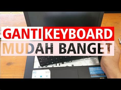 CARA MUDAH GANTI KEYBOARD LAPTOP DELL INSPIRON 13 3000 SERIES YouTube