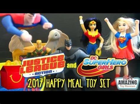 2017 McDonalds PH Happy Meal Justice League Action DC Superhero Toys