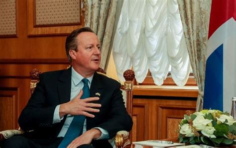 Cameron Promises Military Aid To Ukraine And Support For Swift Nato