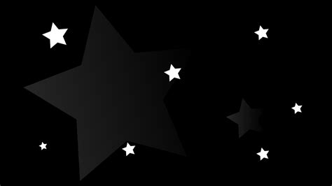 Black background with white stars is great for backgrounds, desktop wallpapers, layouts, banners ...